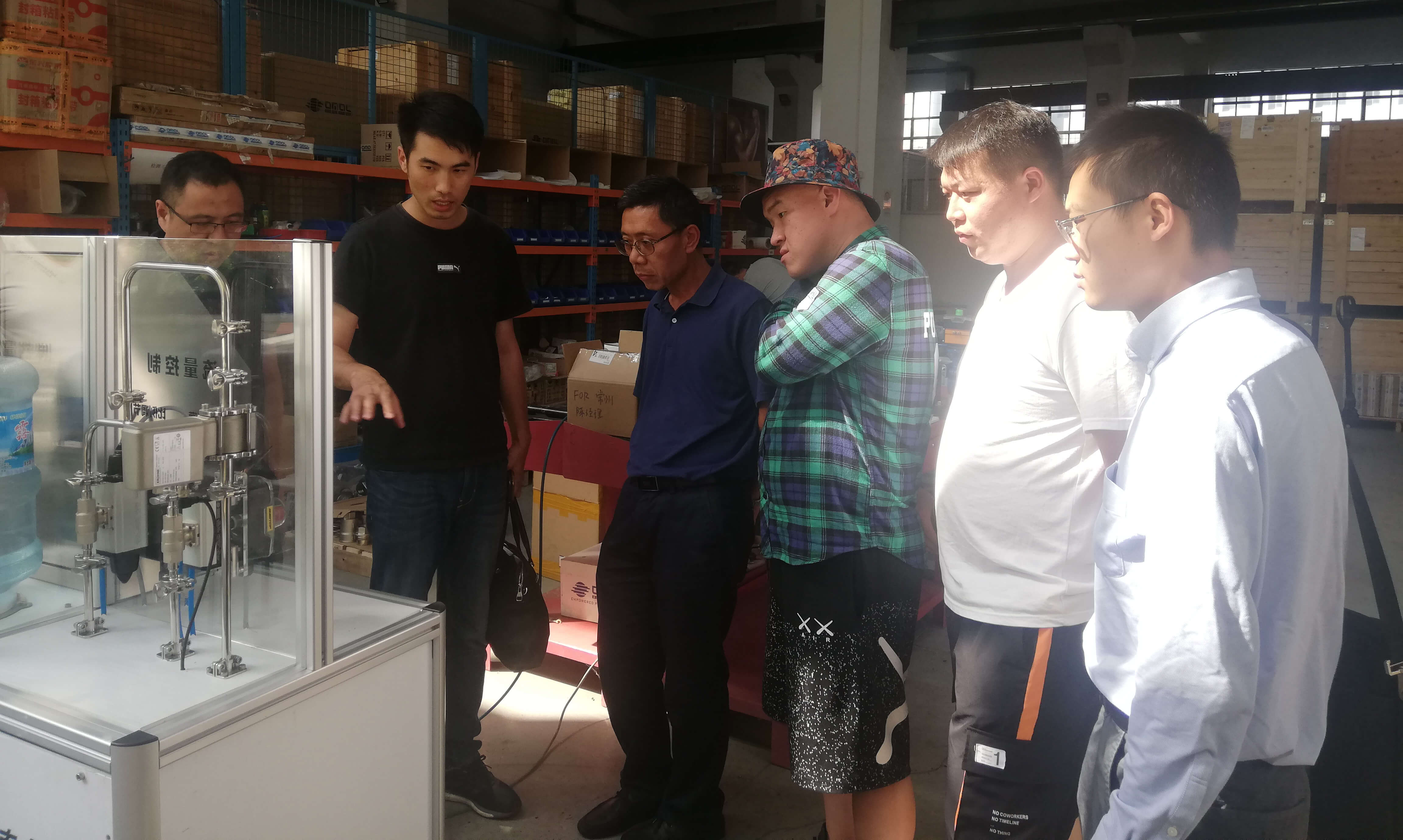 歡迎北京排水集團(tuán)小紅門再生水廠蒞臨得銳自動化考察調(diào)研！